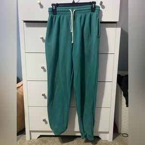 Urban outfitters sea green sweat pants